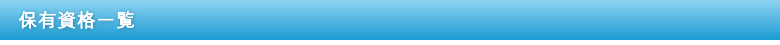 個有資格保有一覧表
