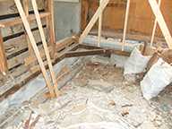 リフォーム作業中